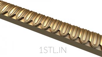 Baguette (BG_0480) 3D model for CNC machine